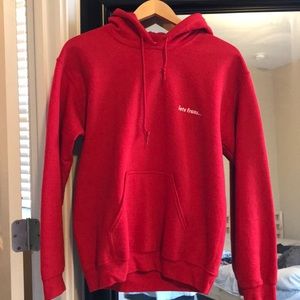 Urban Outfitters red IETS FRANS.. Hoodie